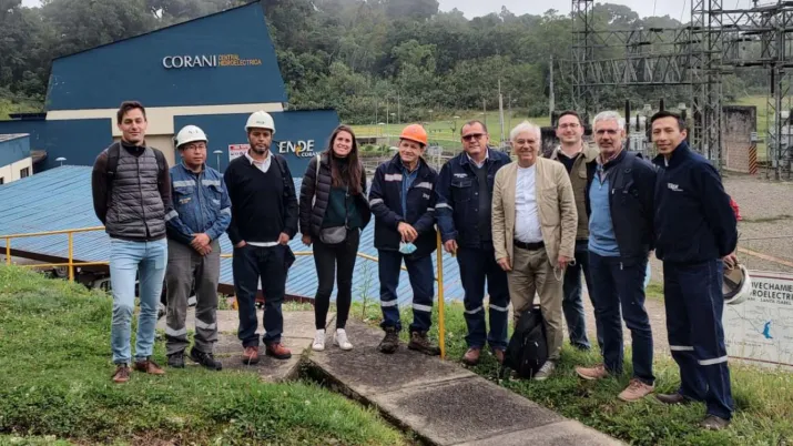 RTEi, el operador francés de gestión de la red eléctrica, estuvo en la ciudad de Cochabamba