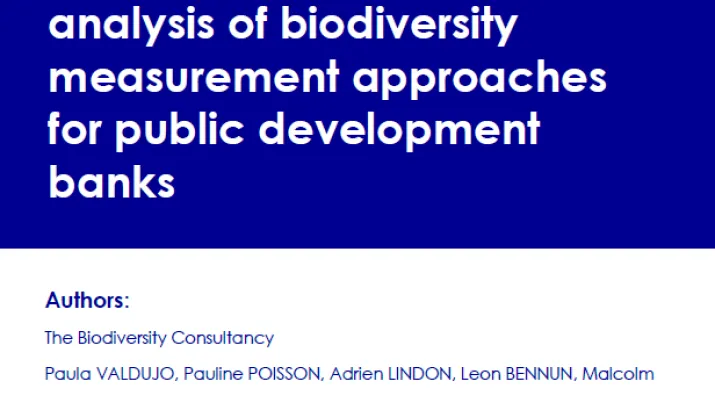 AFD_Série grise_8_Biodiversity Metrics_Vignette