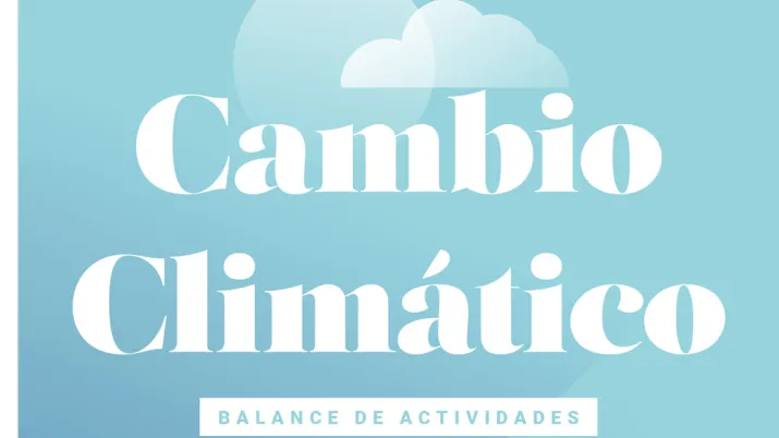 Cambio climático - Balance de actividades 2022