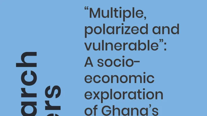 A socio-economic exploration of Ghana's middle class
