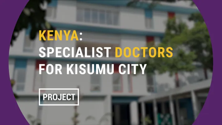 Kenya: specialist doctors in Kisumu City