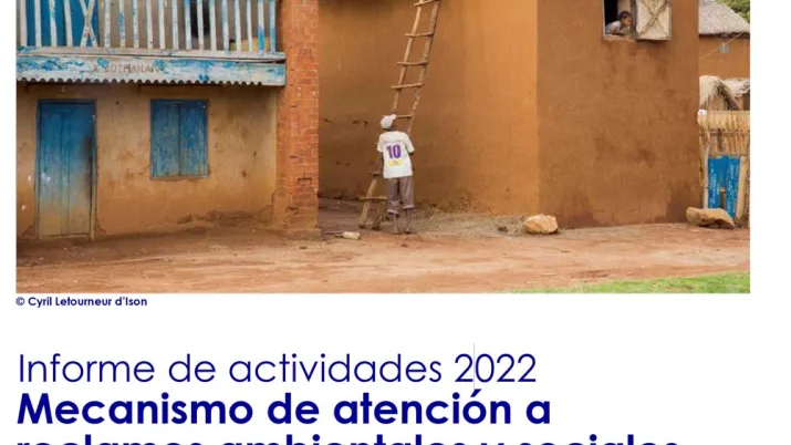 Mecanismo de atención a reclamos ambientales y sociales - Informe de actividades 2022