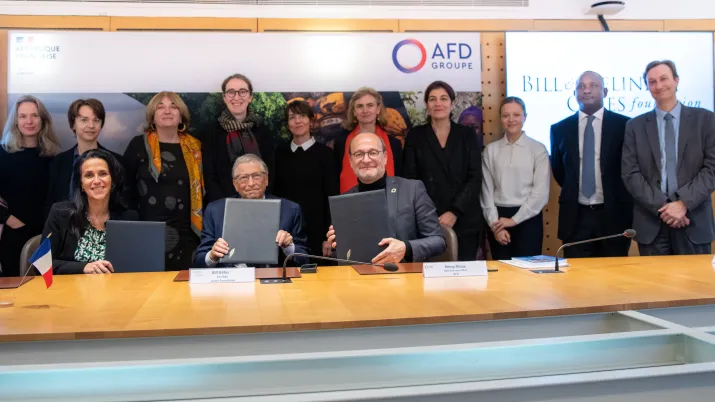 Gates Foundation and Agence Française de Développement partner to support last mile polio eradication in Pakistan and to build more climate resilient health systems