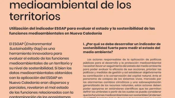 Hacia una evaluación fiable de la sostenibilidad medioambiental de los territorios