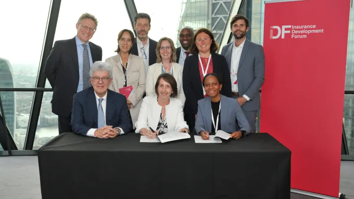 Signature Insurance Development Forum and French Development