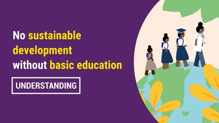 No sustainable development without basic education