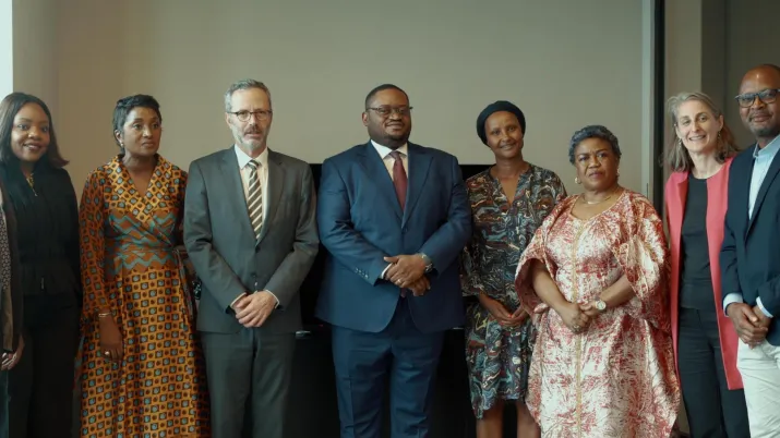 Signature des conventions en RDC
