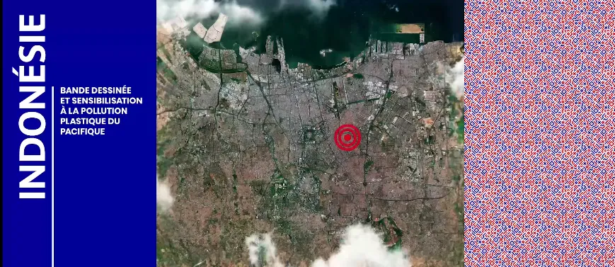Indonésie : bande dessinée et sensibilisation à la pollution plastique du Pacifique