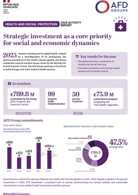 Health and social protection: 2025 Activity report