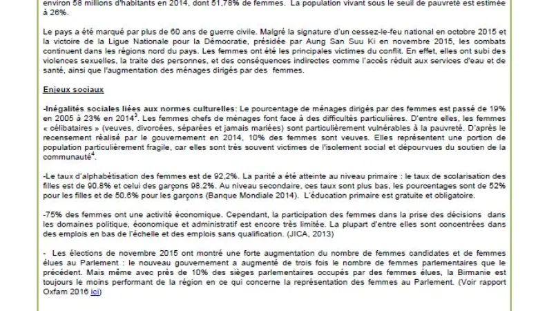 Profil Genre Asie couverture