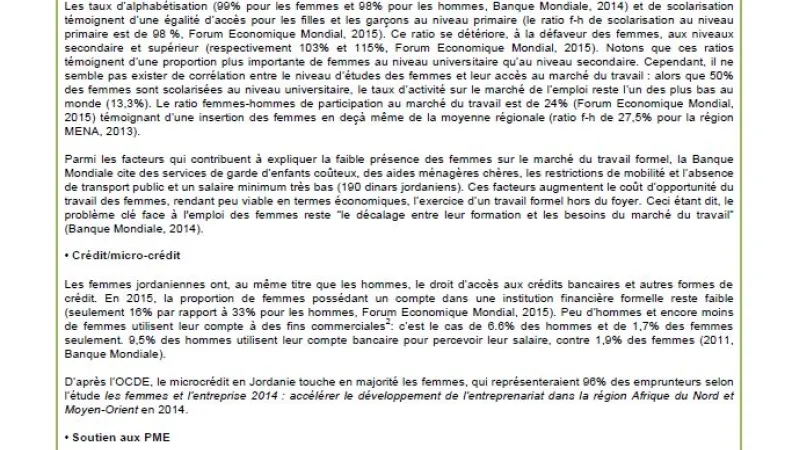 Profil Genre Proche et Moyen-Orient couverture