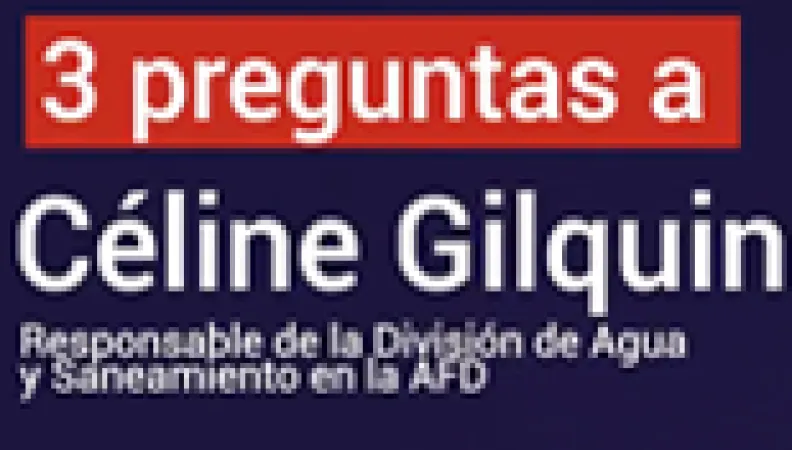 Céline Gilquin l'eau un défi majeur