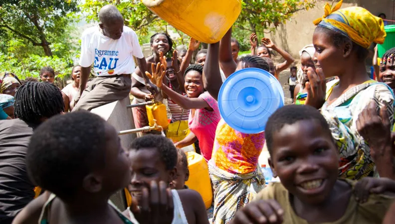 Développement des systèmes d’approvisionnement en eau potable, RDC © Joseph Moura pour l'AFD