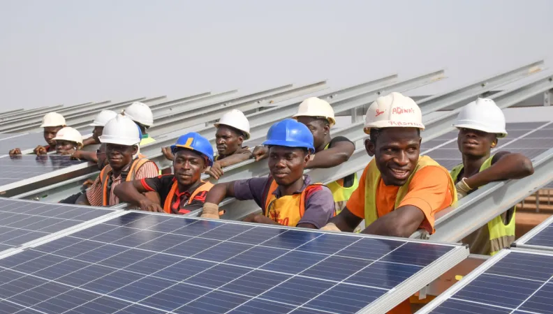 nuestras prioridades, planta solar, Burkina Faso