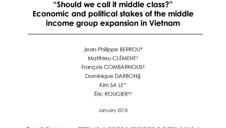 Middle class in Vietnam_couv
