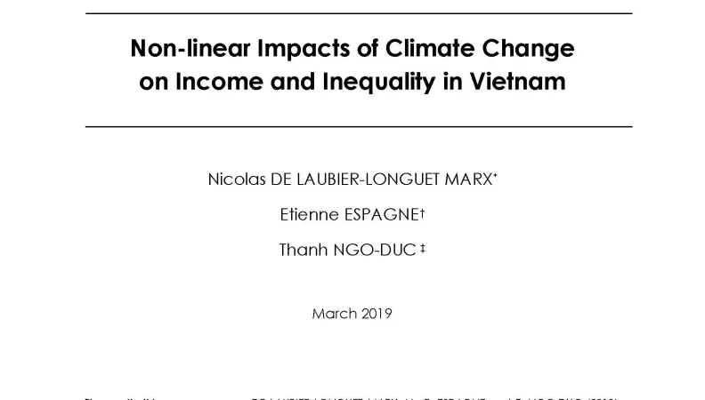 Non-linear Impacts of Climate Change on Income and Inequality_couv