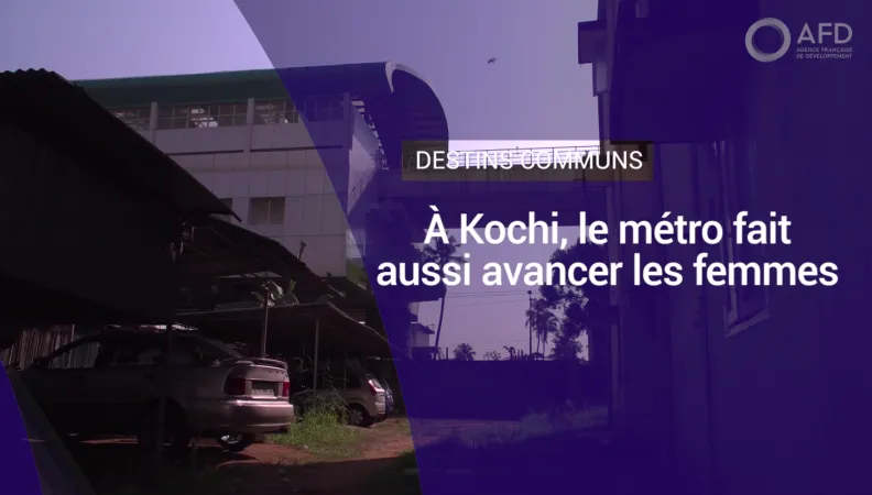 A Kochi, le métro fait aussi avancer les femmes