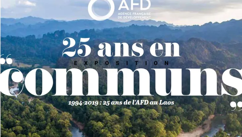 AFD exhibition in Laos - 25 years in common
