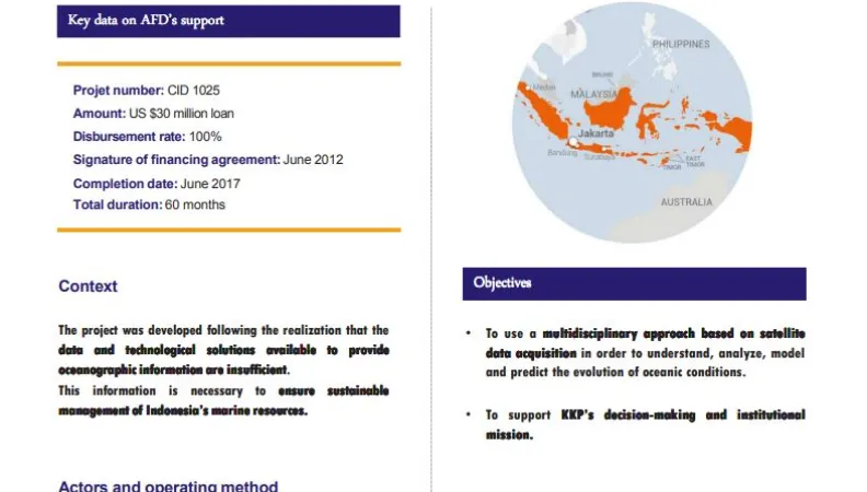 Evaluation Summary - Infrastructure development of space oceanography (INDESO) project