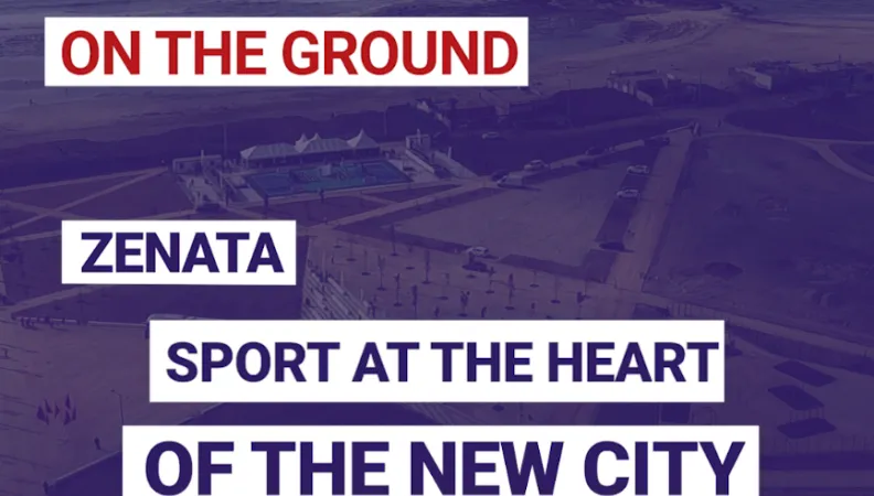 Zenata, Sport at the heart of the new city