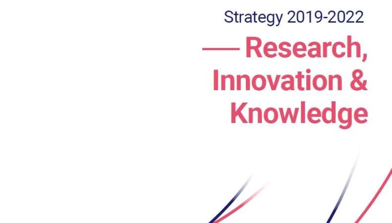 Strategy 2019-2022 Research, Innovation & Knowledge