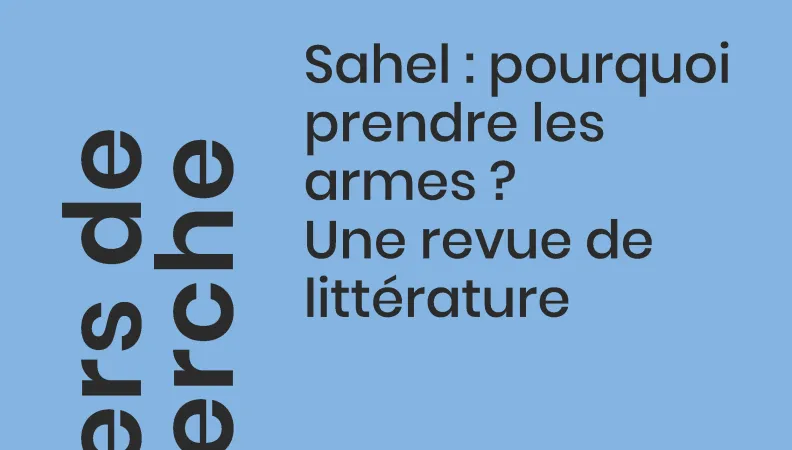 Recherche sur les prises d'armes au Sahel