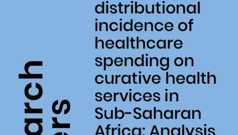 Curative health services in SSA1