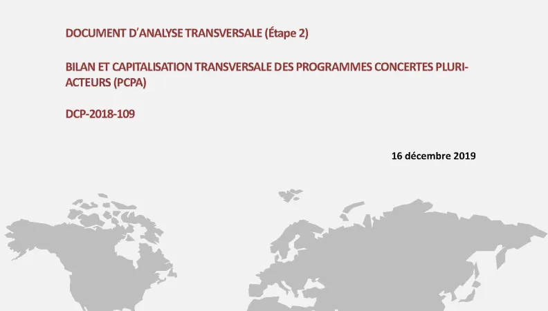 Couv DOCUMENT D’ANALYSE TRANSVERSALE (Étape 2)
