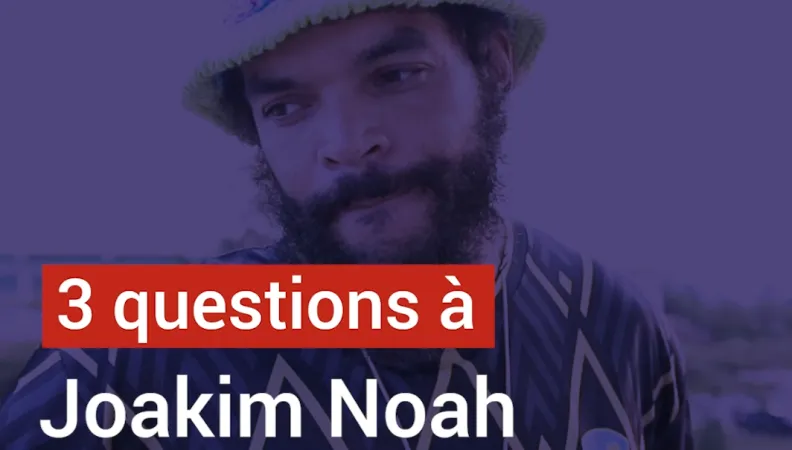 Joakim Noah : "avec cette plateforme, on a la chance de pouvoir s’engager"