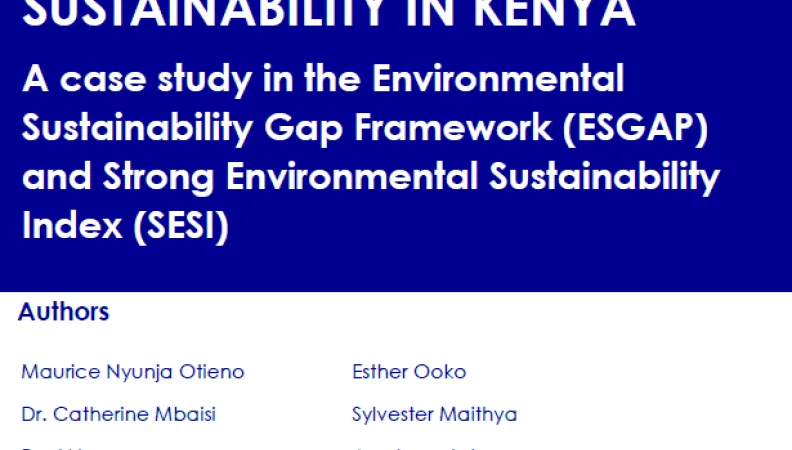 Série grise_ESGAP Kenya Report_March 2023_Visuel