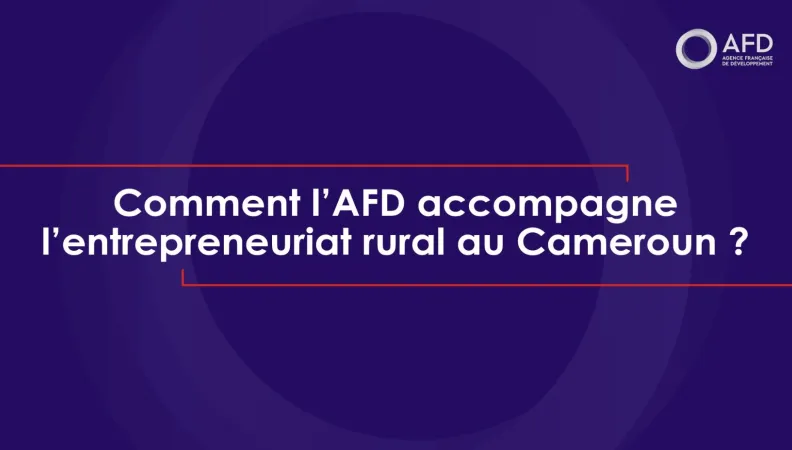Entreprenariat rural au Cameroun