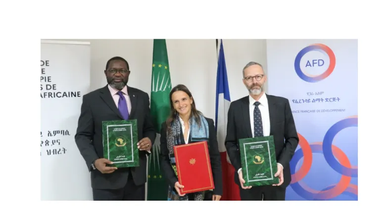 Africa CDC x AFD signature MoU public health