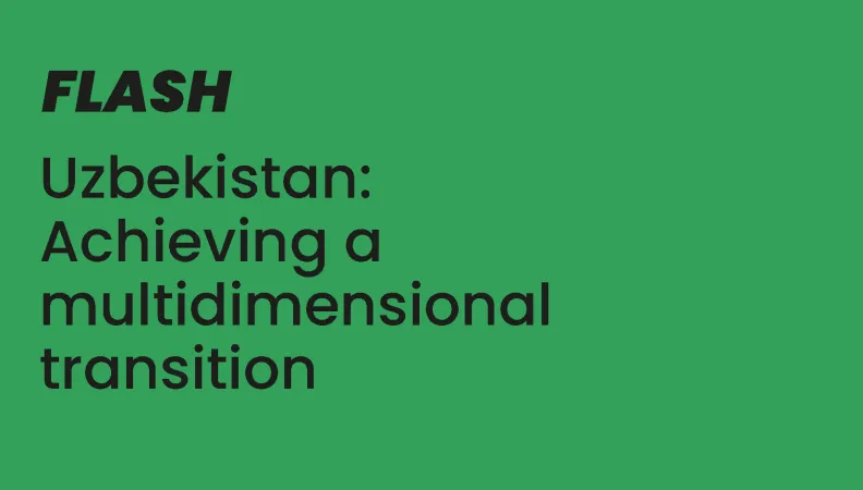 Uzbekistan: Achieving a multidimensional transition