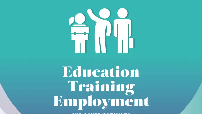 Infographic - Our Education-Training-Employment commitments in 2022
