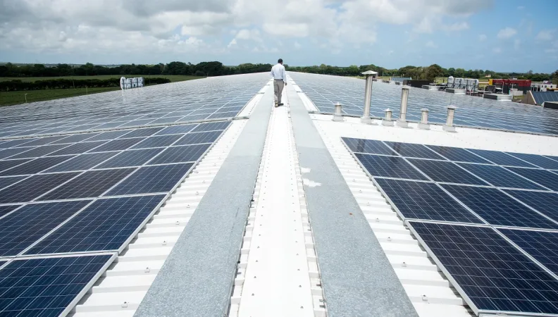 centrale photovoltaïque Maurice