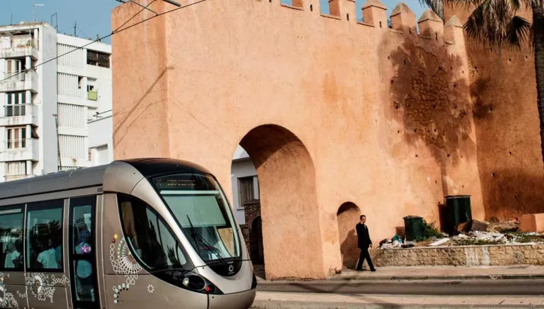 tramway Rabat-Salé, Morocco, transport