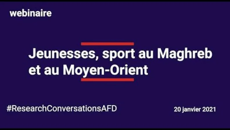Jeunesse & sport au Maghreb et Moyen Orient