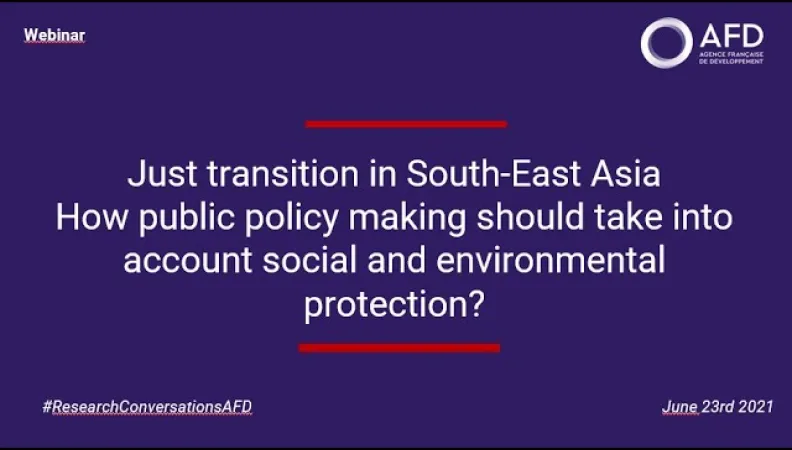 Just transition in South-East Asia