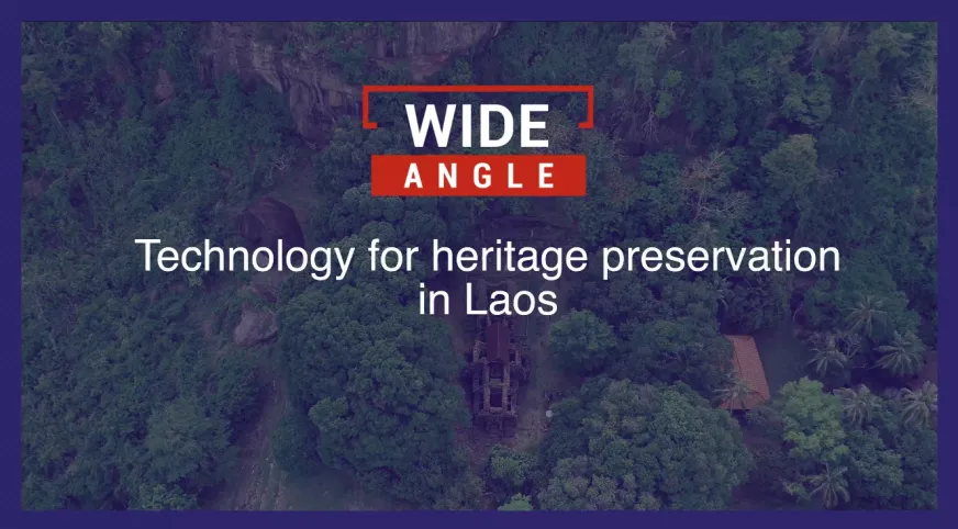 In Laos, technology for heritage protection