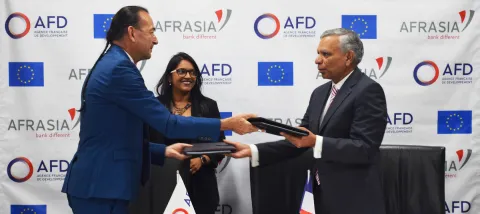 Une ligne de crédit verte de 10 millions d'euros à AfrAsia Bank dans le cadre du programme Sunref Mauritius