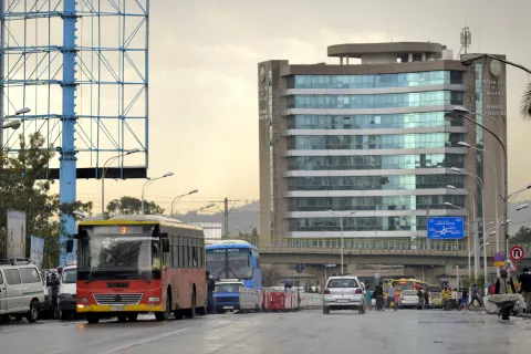 View of Addis Ababa / ©Didier Gentilhomme-AFD