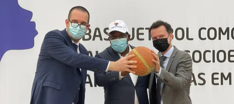 Lancement de l’initiative française pour le basket féminin en Angola