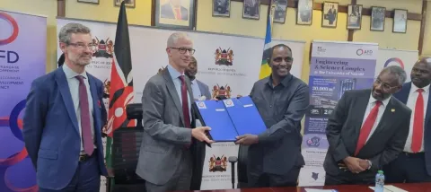 Kenya's Government and AFD signed two financing agreements to the tune of 35 million euros aiming to improve academic training in the Science, Technology, Engineering, and Mathematics