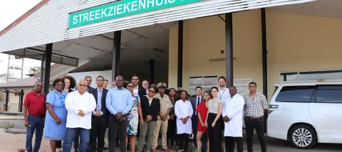 AFD has been supporting the Republic of Suriname since 2008 in the construction and operationalization of the Albina hospital in order to improve access to healthcare for the populations of eastern Suriname.