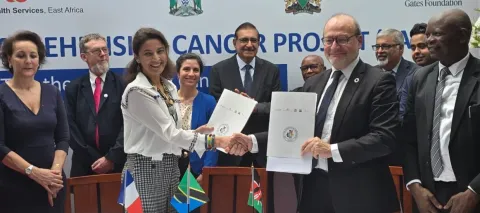 France partners with Aga Khan Health Services to combat women's cancers in East Africa
